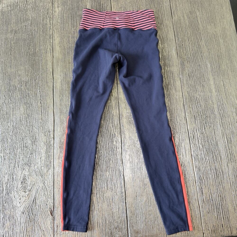 Lululemon Run Runder Under PantInkwell Leggings Yoga Pants Size 8 - Picture 8 of 10